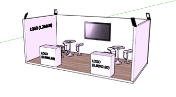 Stand básico de 3x3